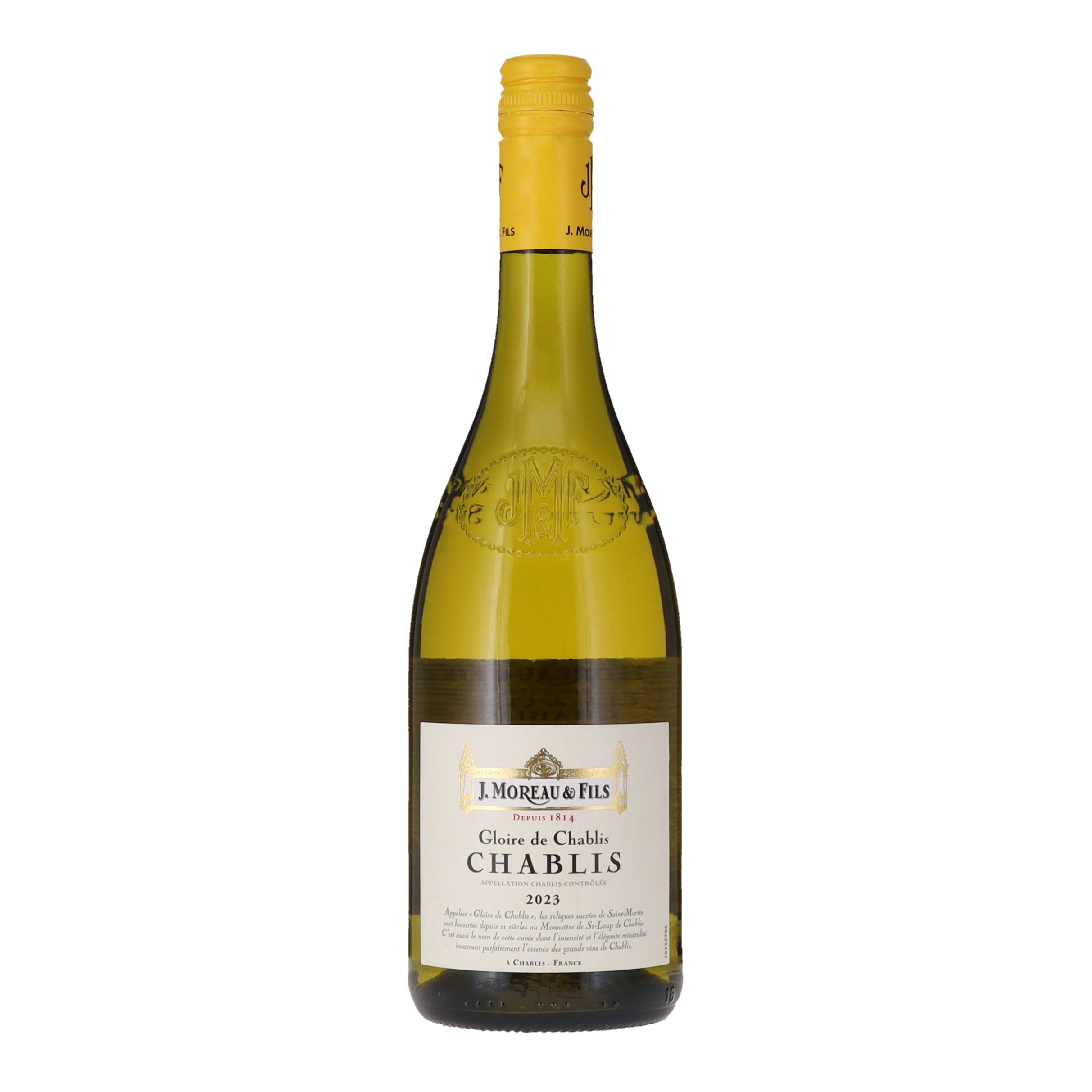 J.MOREAU CHABLIS GLOIRE 75x12